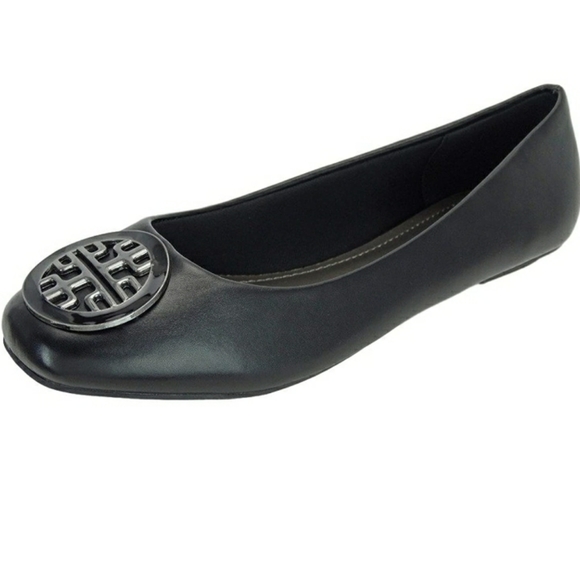 Pierre Dumas Women's Black Ballet Flats - Picture 2 of 14